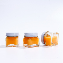 Wholesale 5ml 10ml 15ml 20ml 30ml 50ml 100ml Cosmetics Bottles and Jars Mini Glass Eye Cream Jar for Hair Mask